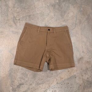 Filson Men's Khaki Flat Front Shorts